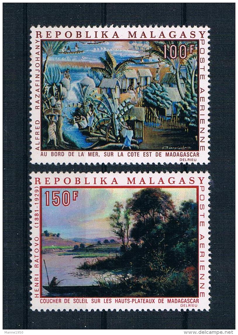 Madagaskar 1969 Gemälde Mi.Nr. 606/07 Kpl. Satz ** - Madagascar (1960-...)