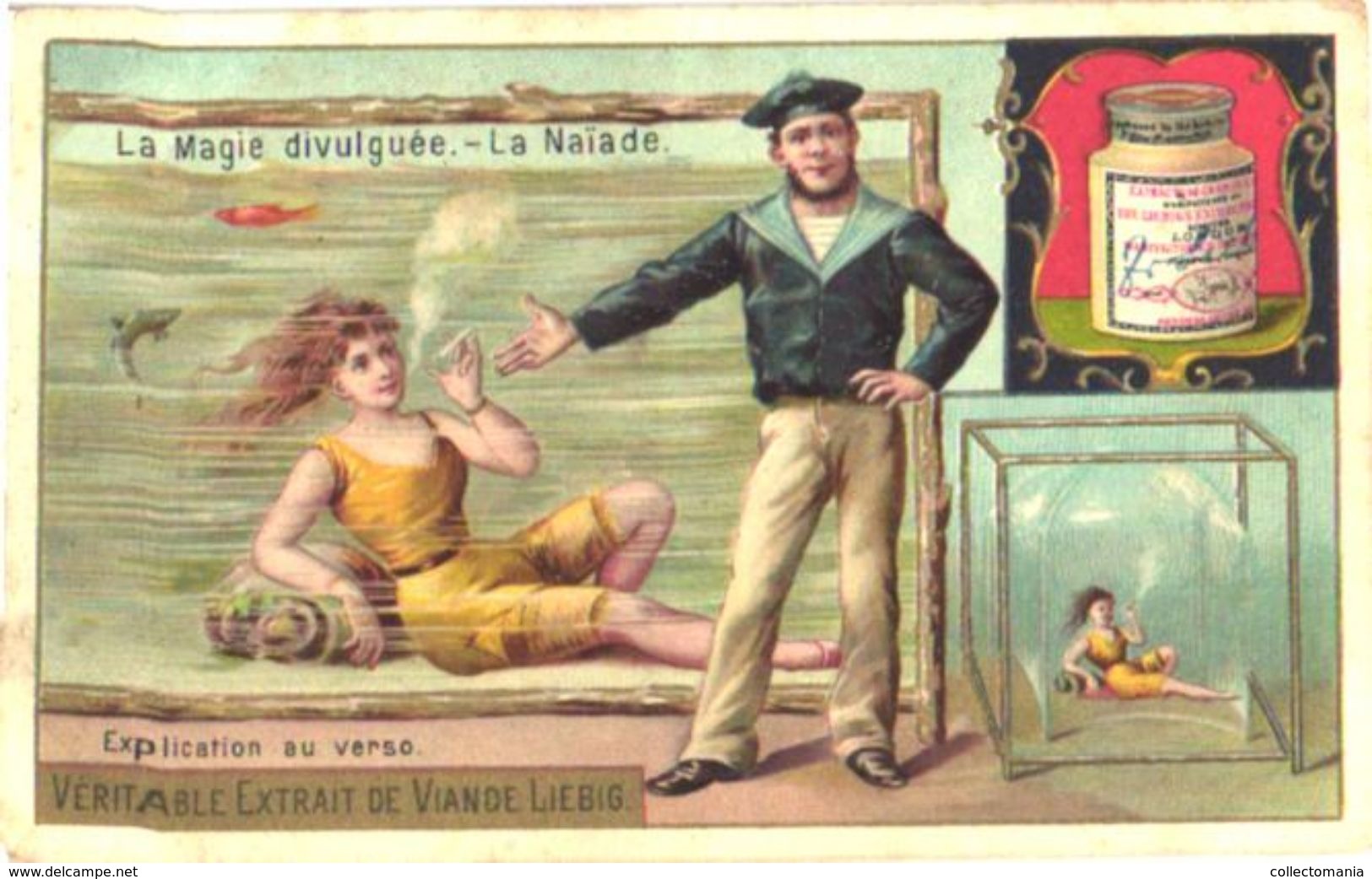 0409 Liebig SERIE Nr 409  COMPLETE Magie Divulguèe Magic Tricks Litho Cards Zauberkünste  Anno 1895 Sending Included - Liebig