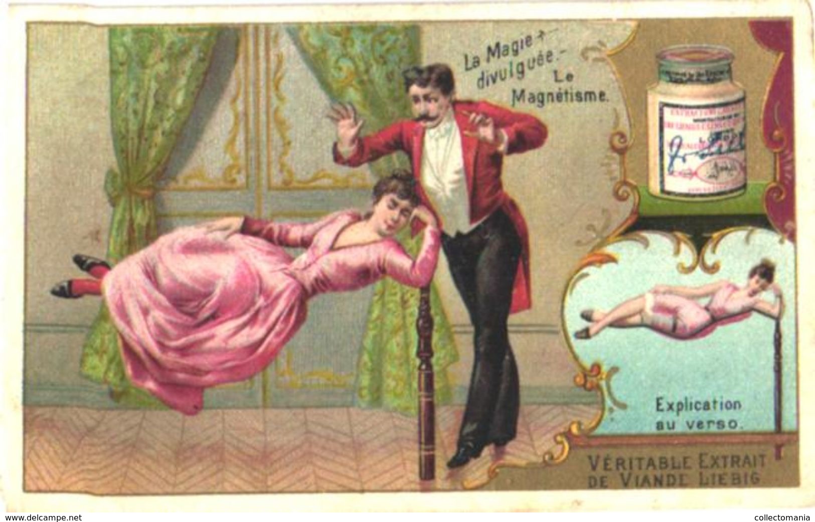 0409 Liebig SERIE Nr 409  COMPLETE Magie Divulguèe Magic Tricks Litho Cards Zauberkünste  Anno 1895 Sending Included - Liebig