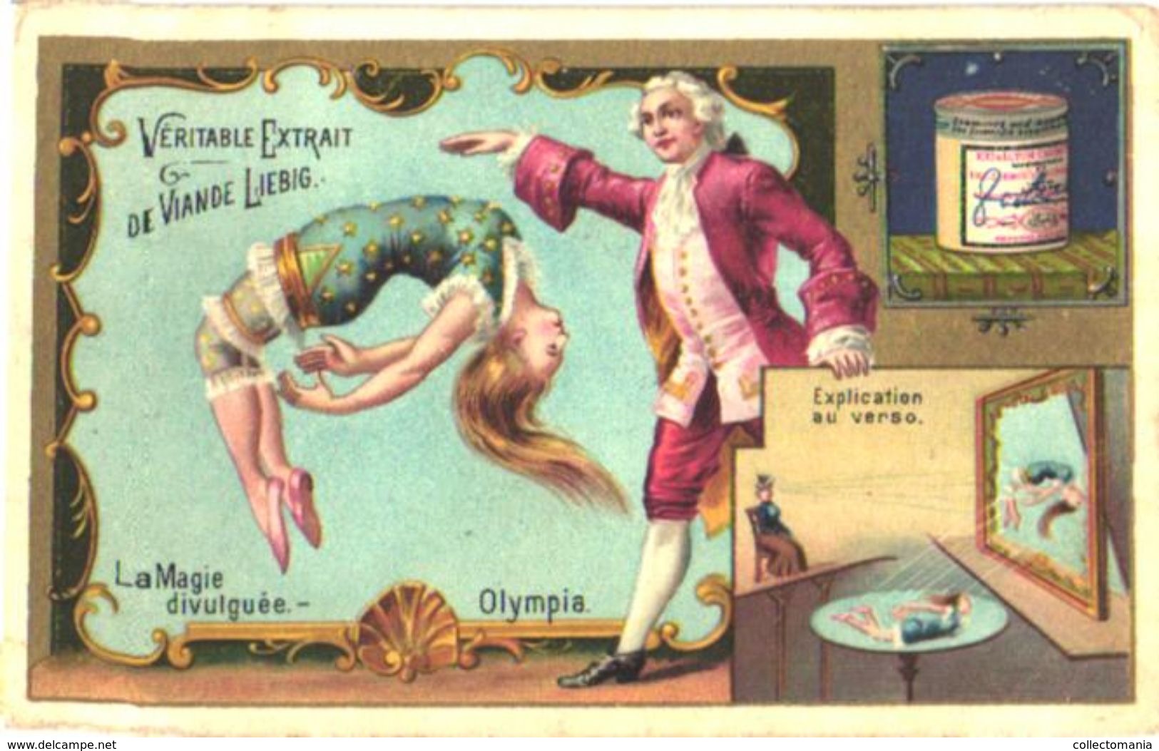 0409 Liebig SERIE Nr 409  COMPLETE Magie Divulguèe Magic Tricks Litho Cards Zauberkünste  Anno 1895 Sending Included - Liebig