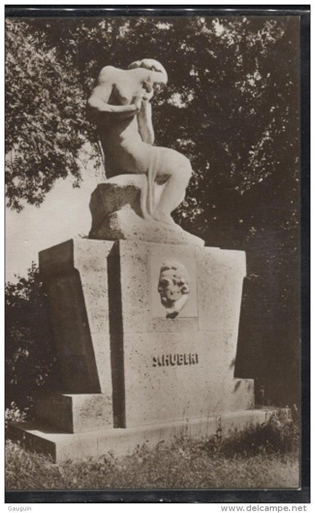 CPA - WIENER NEUSTADT - SCHUBERT DENKMAL IM SPADTPARK - Edition Vilma Blahout - Wiener Neustadt