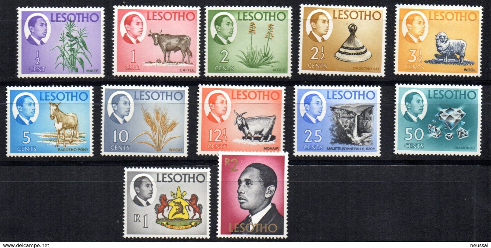 Serie Nº 193/206 Falta 195 Y 199 Lesotho - Lesotho (1966-...)