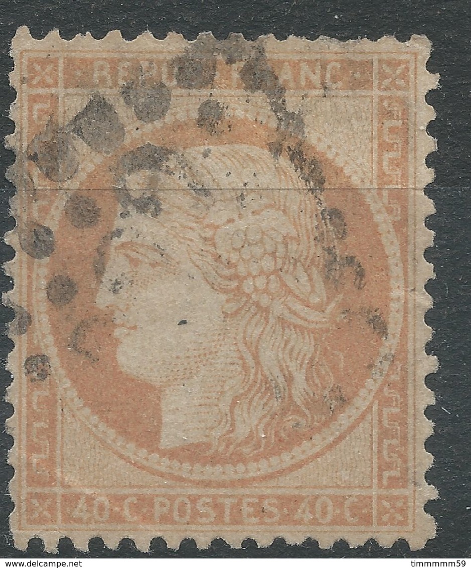 Lot N°44066  N°38 Orange Terne, Oblit GC - 1870 Siege Of Paris