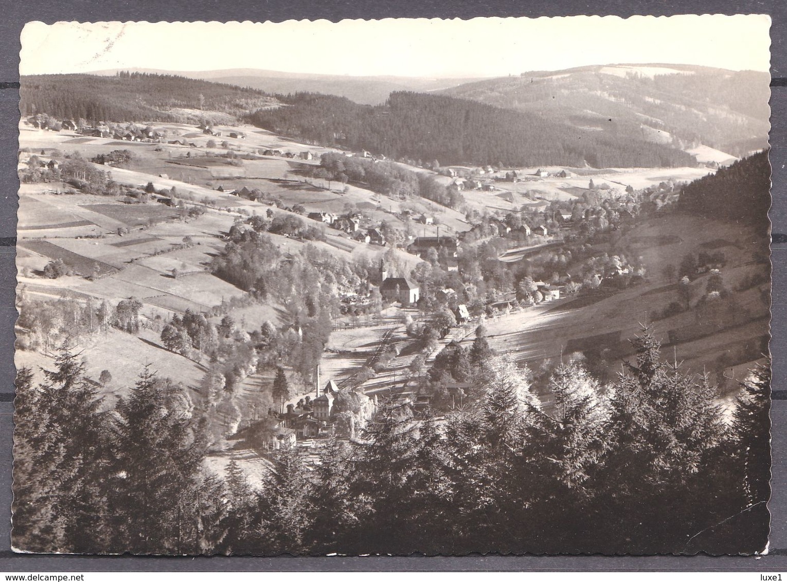 GERMANY ,  Rittersgrün  , OLD  POSTCARD - Breitenbrunn