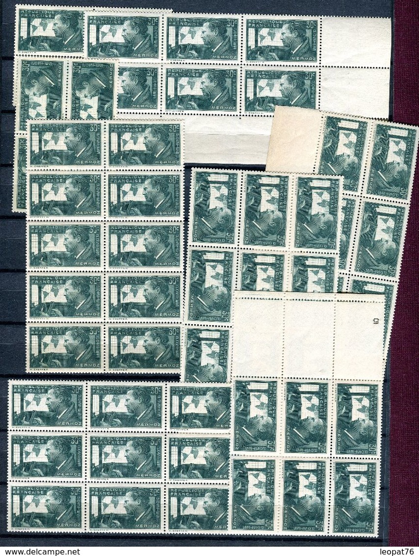 France - Mermoz Lot De 50 Exemplaires Neufs ** Luxe Cote 50€ - Unused Stamps