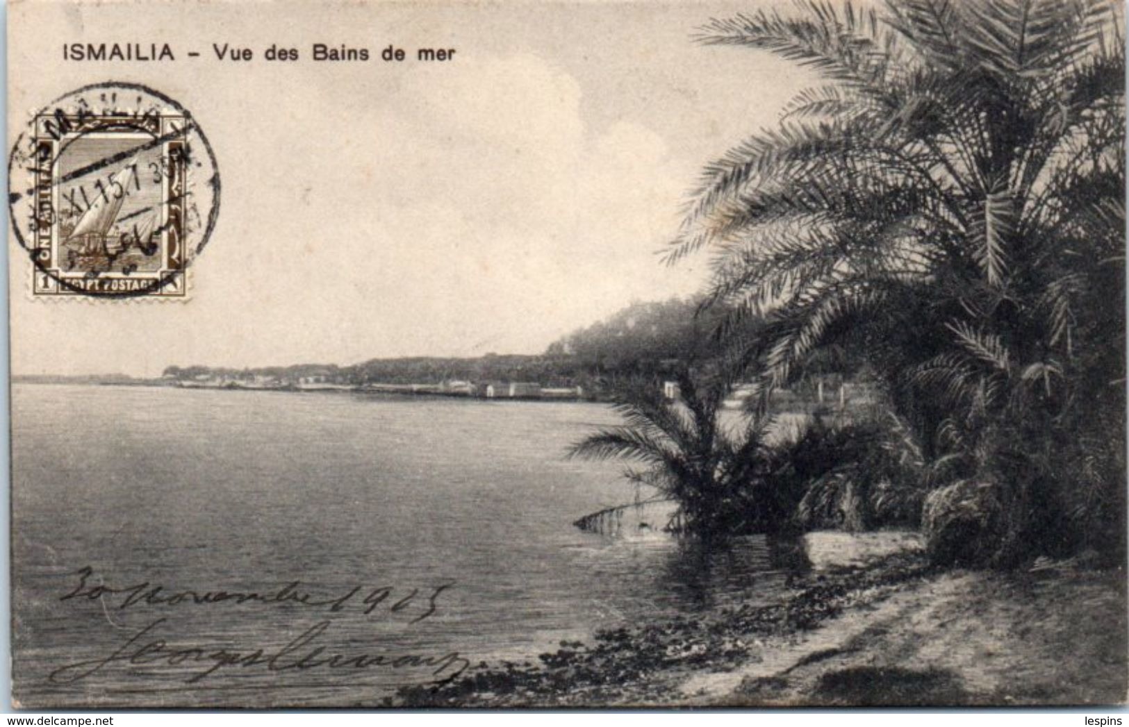 AFRIQUE -- EGYPTE - ISMAILIA -- Vue Des Bains De Mer - Ismailia