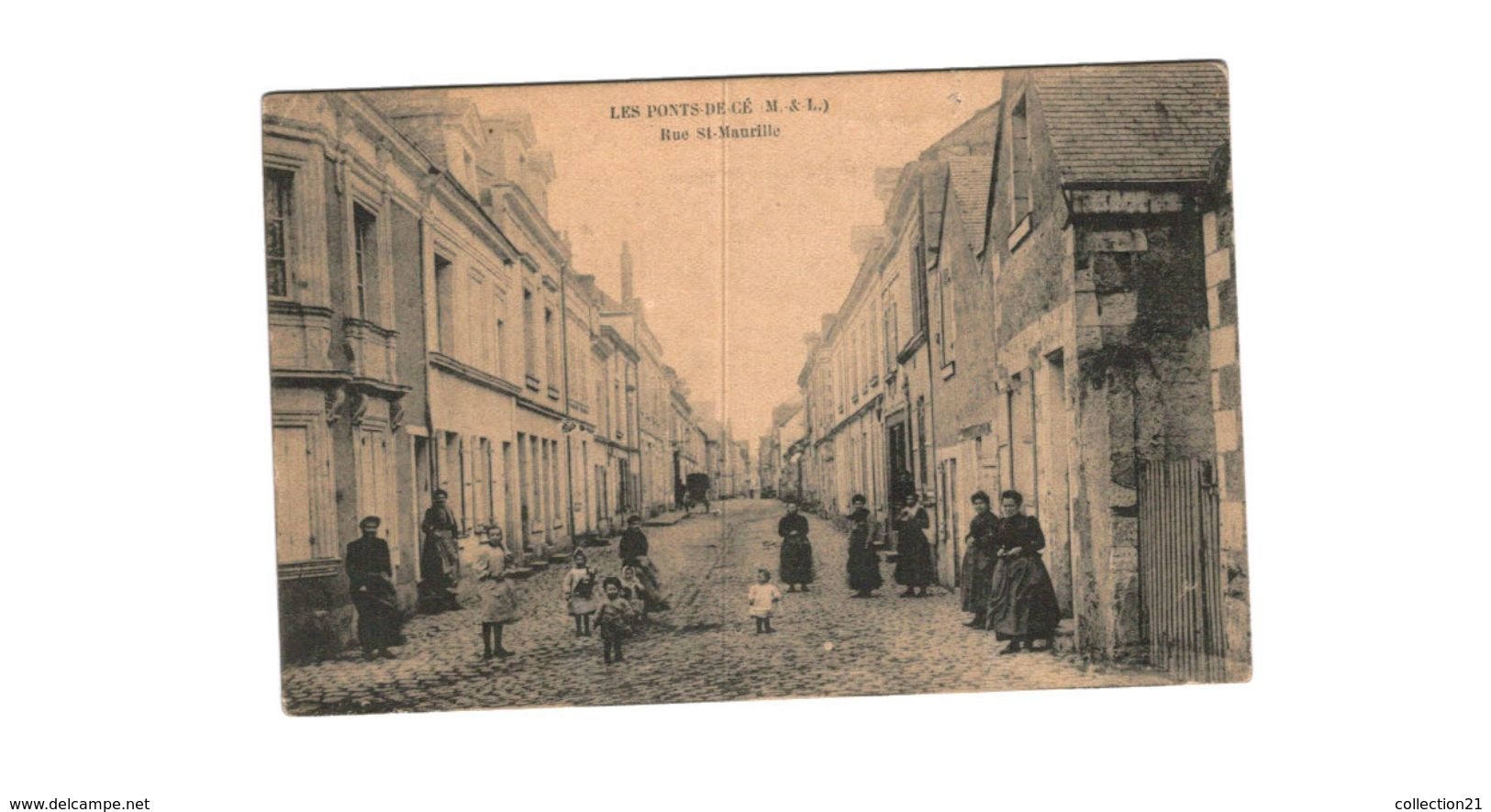 LES PONTS DE CE .... RUE SAINT MAURILLE - Les Ponts De Ce