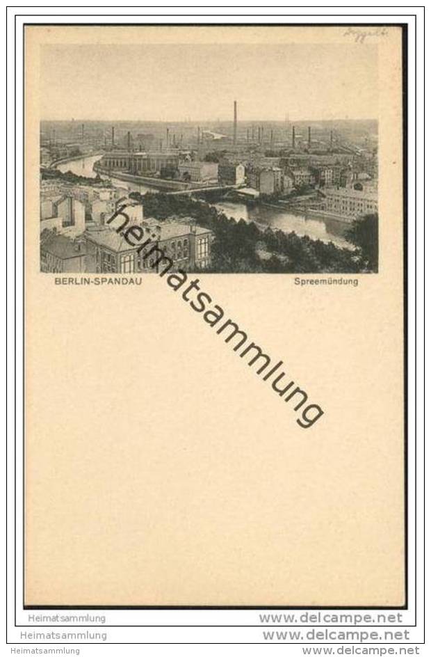 Berlin-Spandau - Spreemündung - Spandau