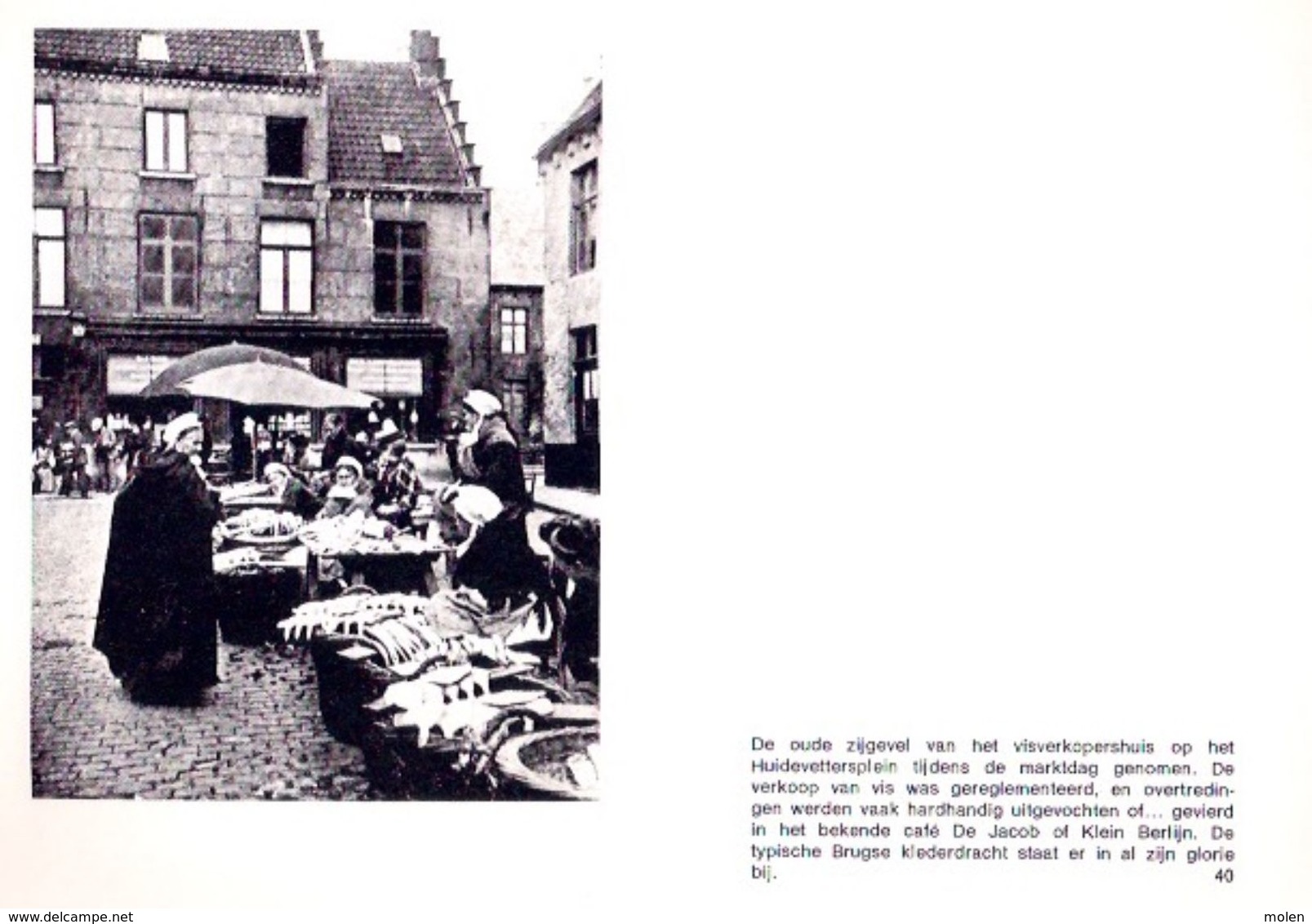 ZO WAS BRUGGE IN 124 OUDE PRENTKAARTEN ©1973 PRACHTIG NASLAGWERK POSTKAARTEN Heemkunde Geschiedenis Antiquariaat Z713