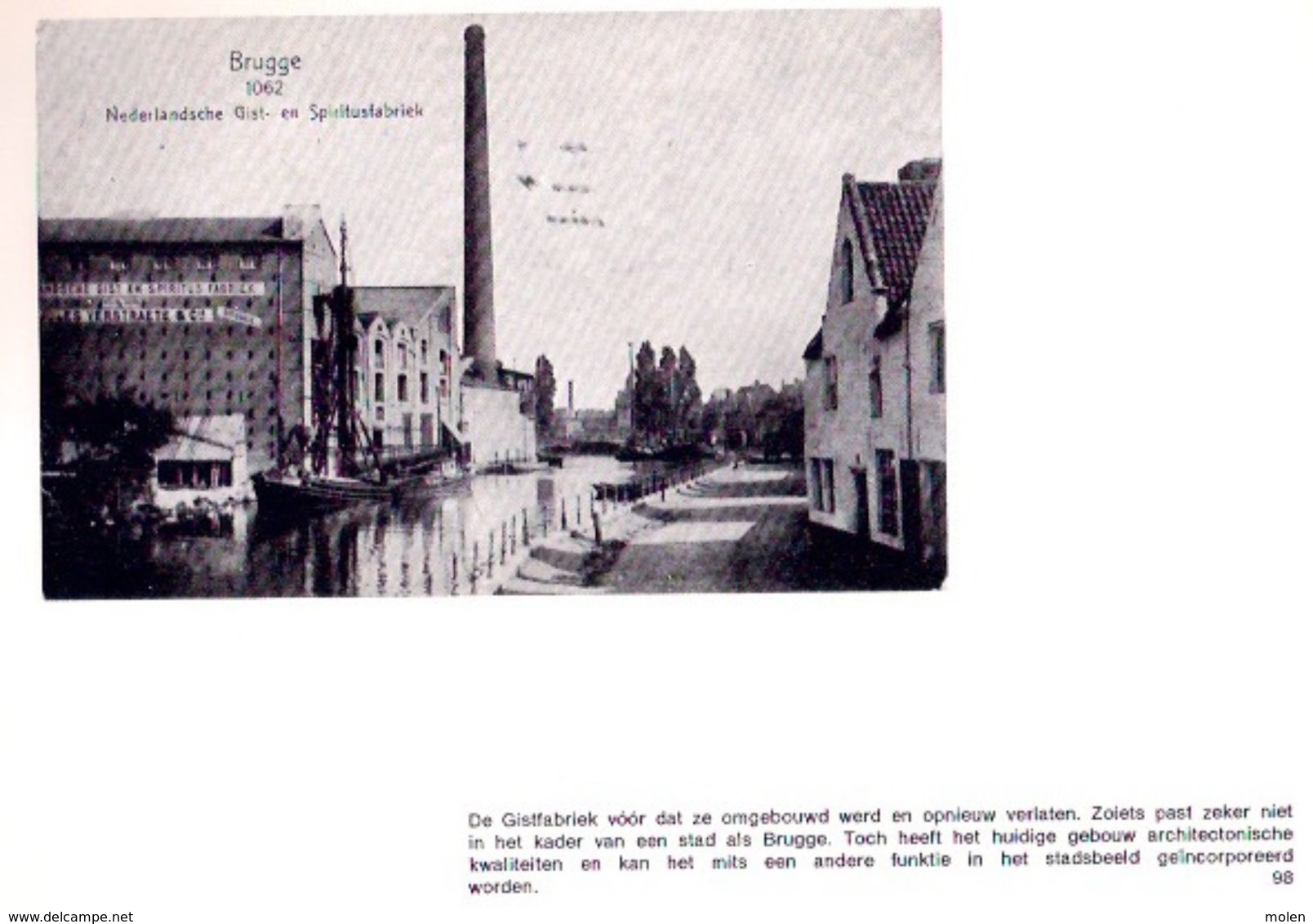 ZO WAS BRUGGE IN 124 OUDE PRENTKAARTEN ©1973 PRACHTIG NASLAGWERK POSTKAARTEN Heemkunde Geschiedenis Antiquariaat Z713