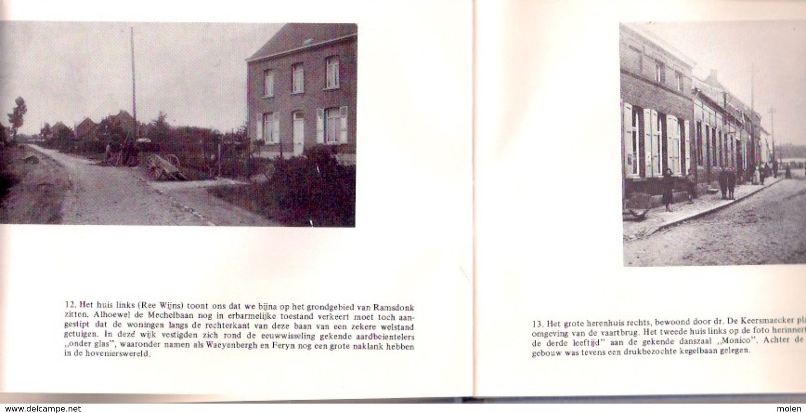 KAPELLE-OP-DEN-BOS IN 76 OUDE PRENTKAARTEN ©1972 NASLAGWERK VOOR POSTKAARTEN Heemkunde Geschiedenis Antiquariaat Z799A