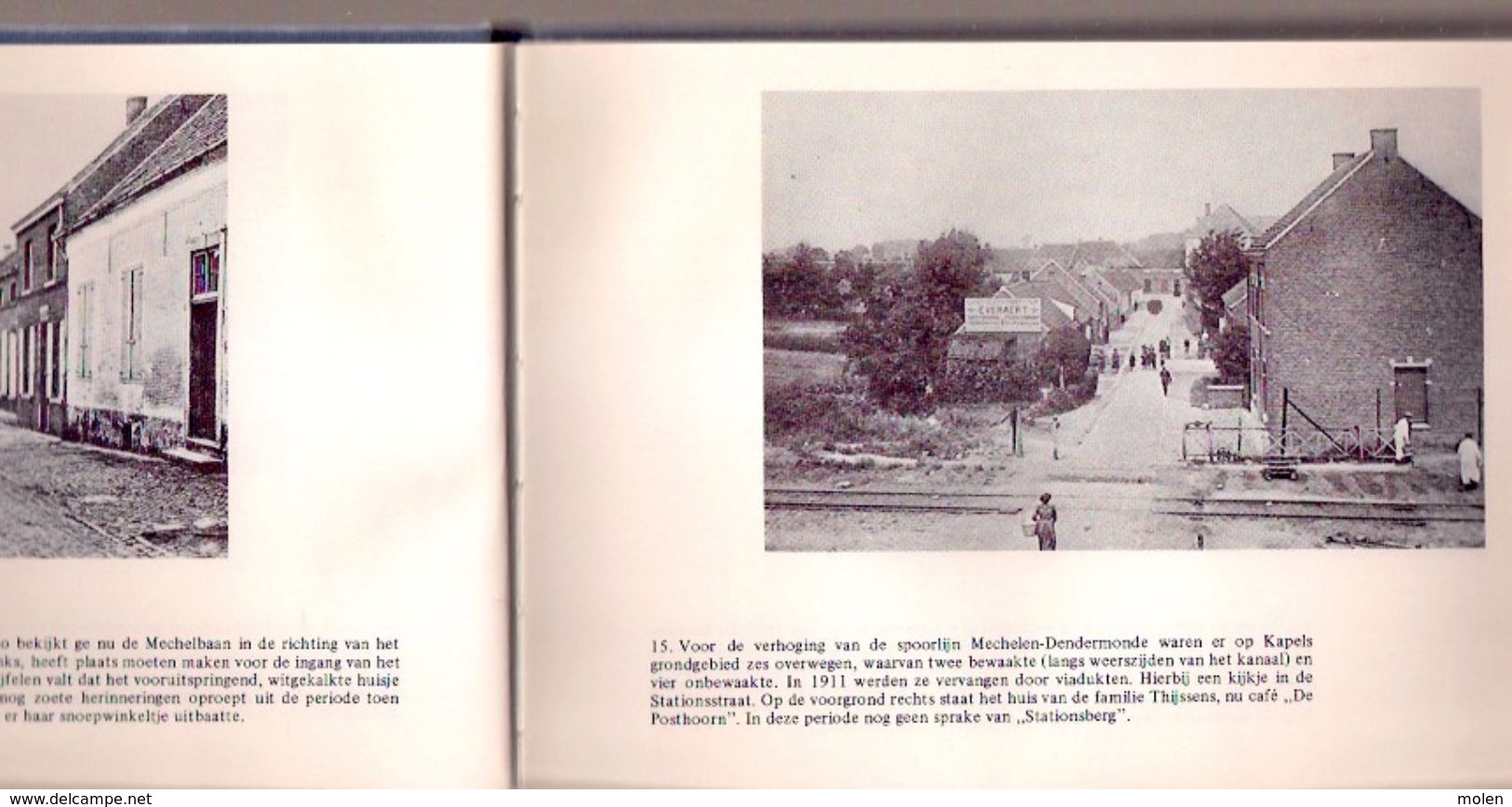 KAPELLE-OP-DEN-BOS IN 76 OUDE PRENTKAARTEN ©1972 NASLAGWERK VOOR POSTKAARTEN Heemkunde Geschiedenis Antiquariaat Z799A