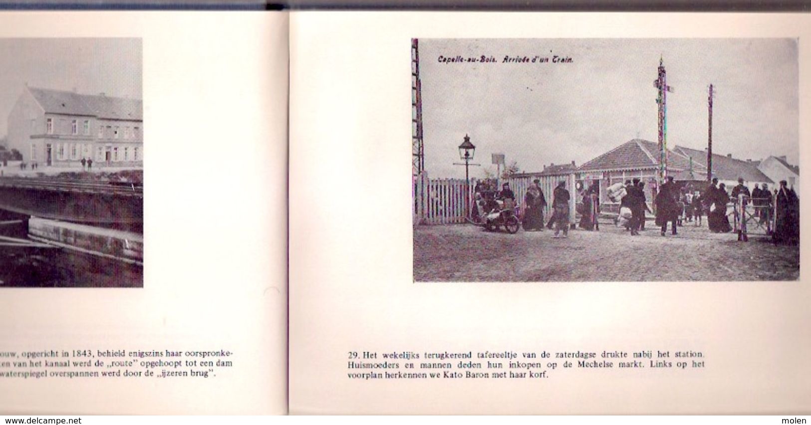 KAPELLE-OP-DEN-BOS IN 76 OUDE PRENTKAARTEN ©1972 NASLAGWERK VOOR POSTKAARTEN Heemkunde Geschiedenis Antiquariaat Z799A