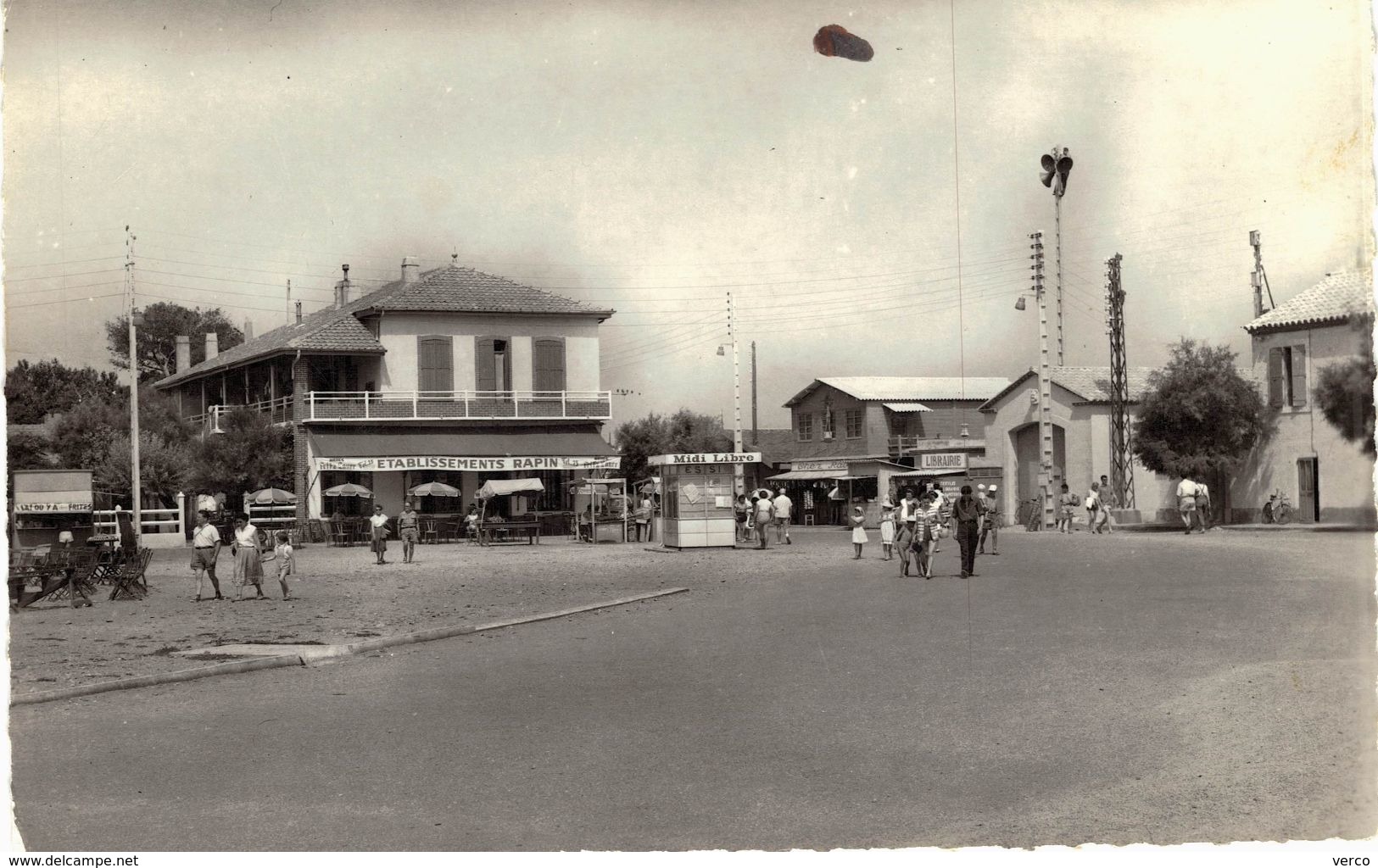 Carte Postale Ancienne De PORT La NOUVELLE - Rd Point De La Plage - Port La Nouvelle