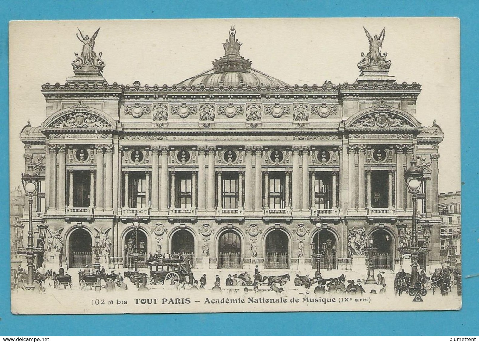 CPA TOUT PARIS 102 M Bis - Académie Nationale De Musique - Paris (09)