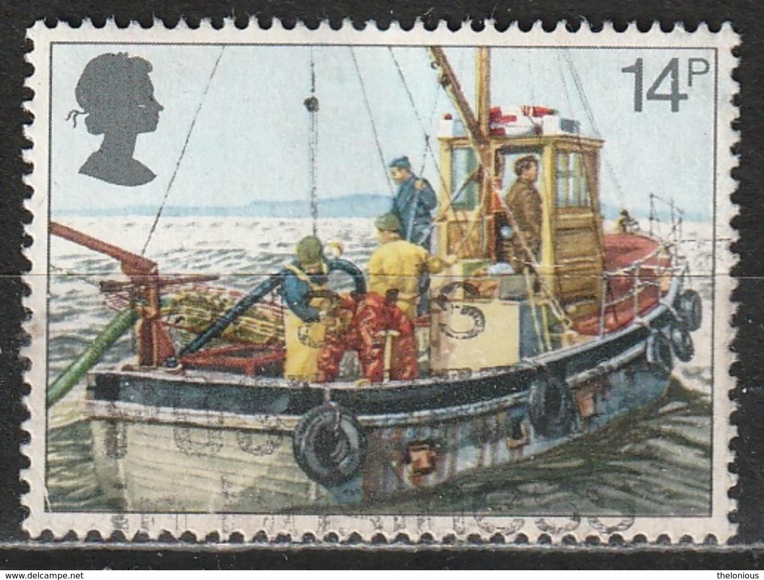 Gran Bretagna 1981 Cockle-dredging - Barche Da Pesca | Navi | Pesca | Vetture - Usados