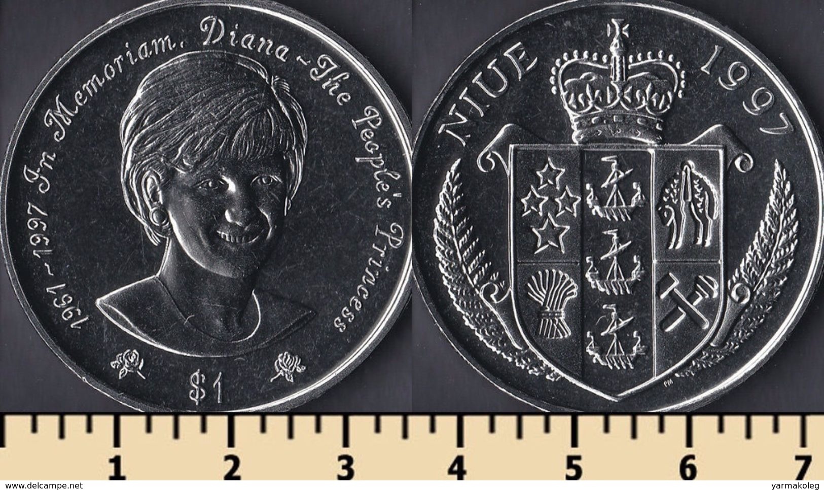 Niue 1 Dollar 1997 - Niue