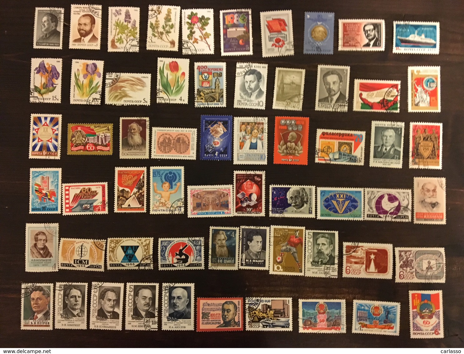 U.S.S.R. - 100 sets (449 stamps) + 850 other different stamps