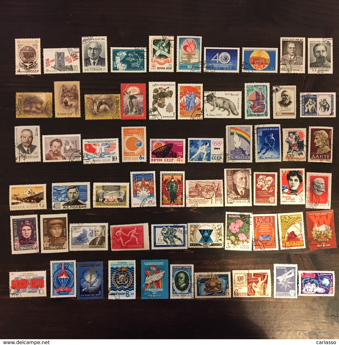 U.S.S.R. - 100 sets (449 stamps) + 850 other different stamps