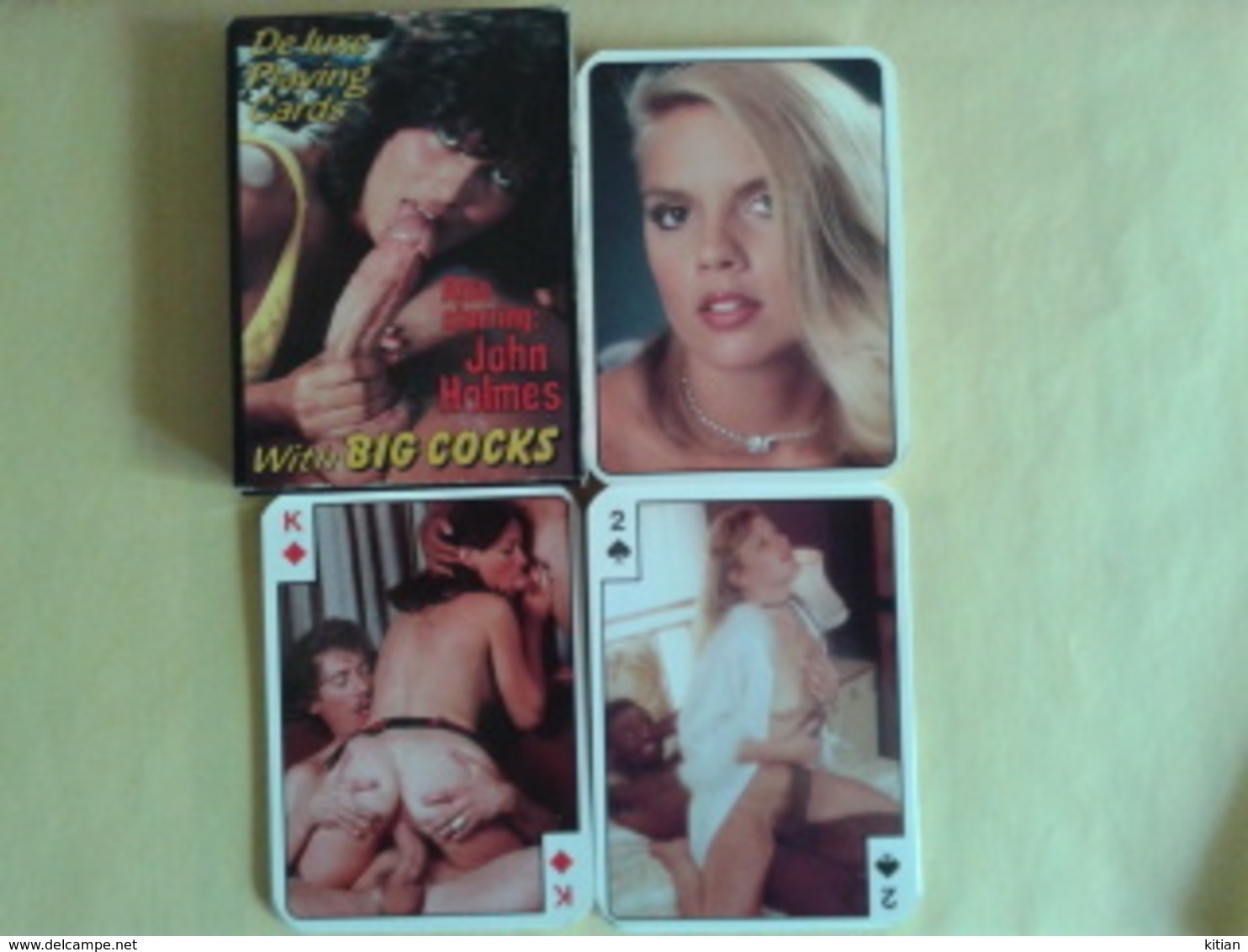 Jeu Pornographique De 52 Cartes + 2 Jokers.With BIG COCKS - Cartes à Jouer Classiques