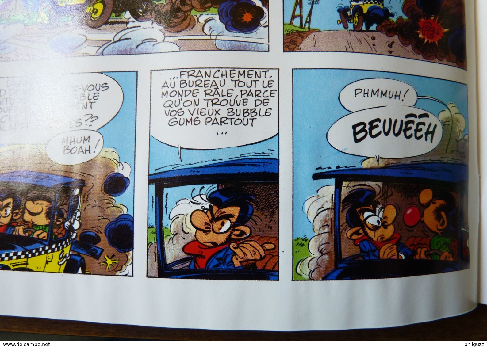 ALBUM BANDES DESSINEES PUBLICITAIRE TEISSEIRE GASTON LAGAFFE FRANQUIN  T3 BAIGNADE INTERDITE 1993 - Gaston