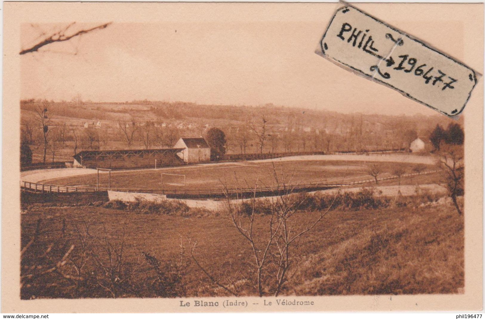 36 Le Blanc - Cpa / Le Vélodrome. - Le Blanc