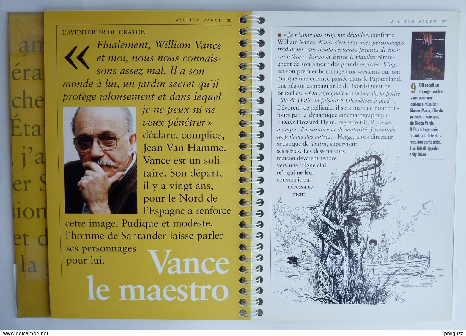 TRES BEAU DOSSIER DE PRESSE XIII LE JUGEMENT - VANCE VAN HAMME 1997 - Presseunterlagen