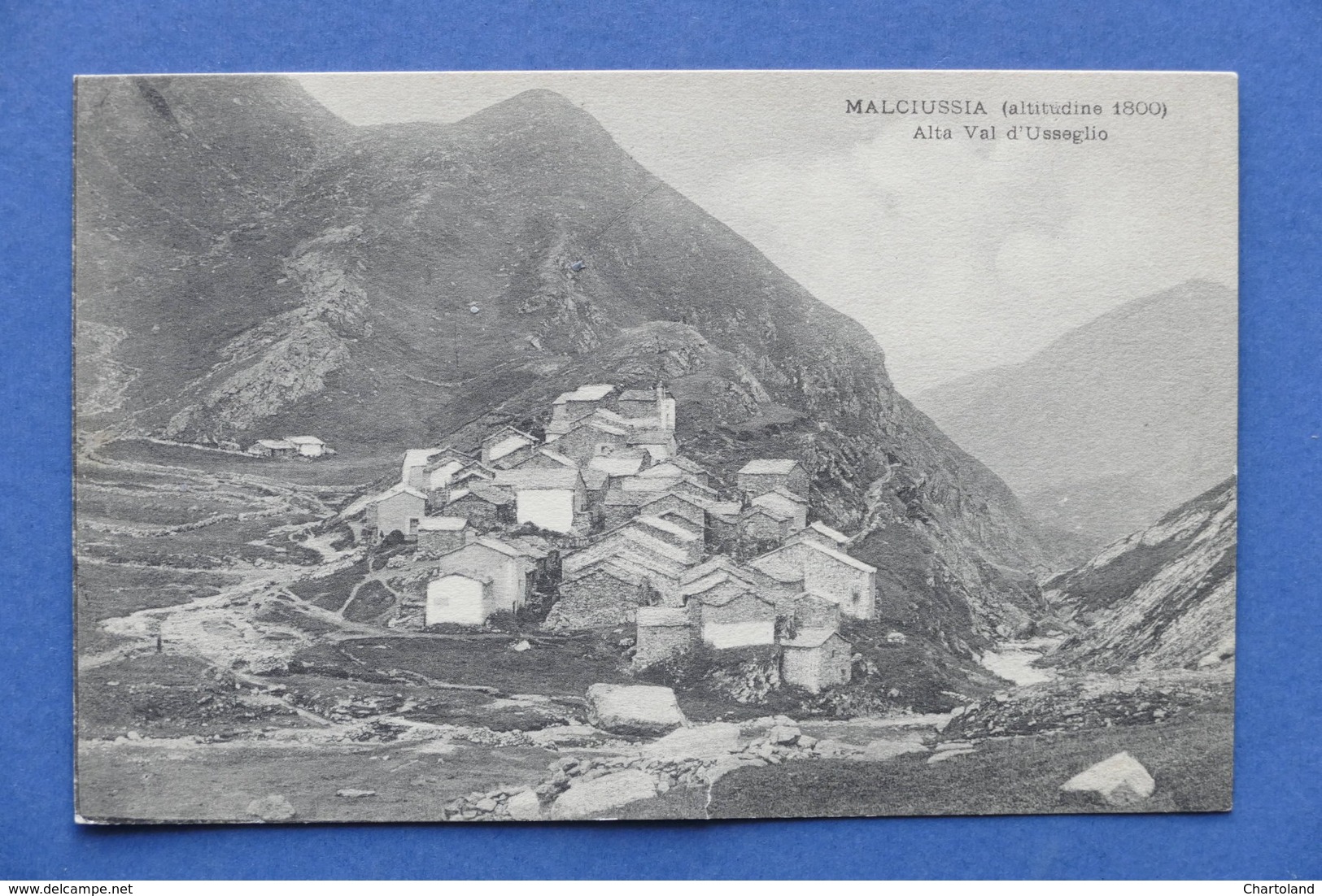 Cartolina Malciaussia - Alta Val D'Usseglio - Panorama - 1910 Ca. - Altri & Non Classificati