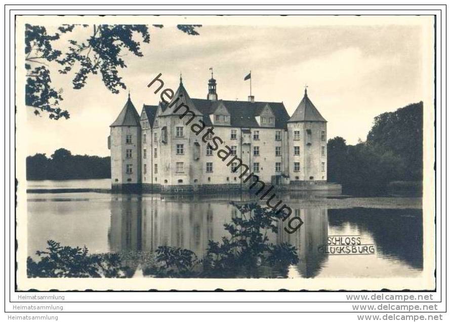 Glücksburg - Schloss - Foto-AK - Gluecksburg