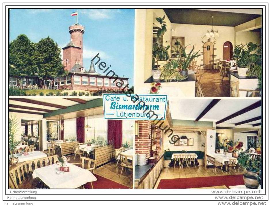 24321 Lütjenburg - Cafe Und Restaurant Bismarckturm - Lütjenburg