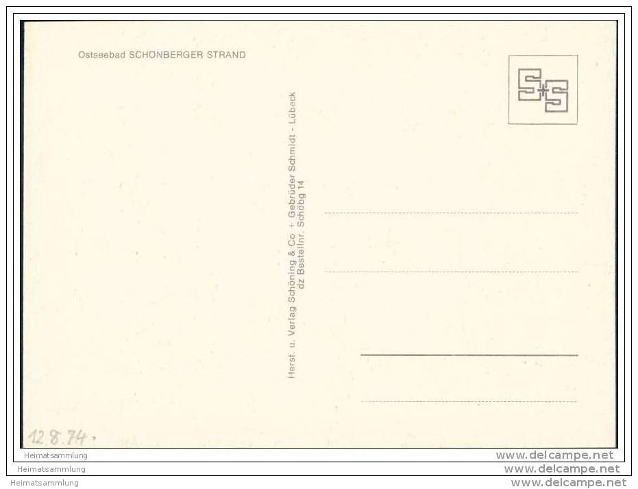 Ostseebad Schönberger Strand - AK-Grossformat - Schoenberg