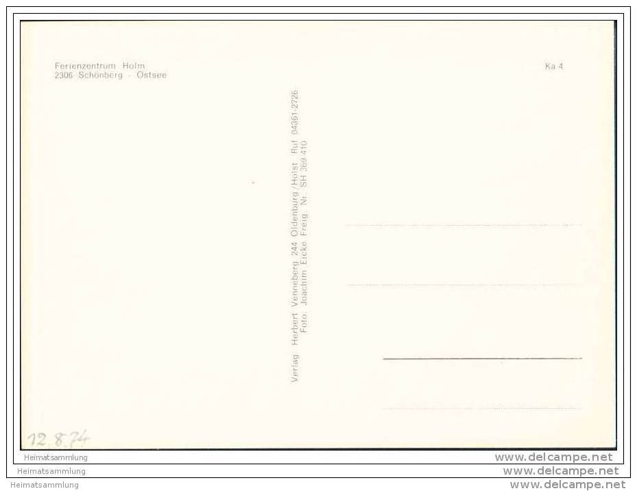 Schönberg - Ferienzentrum Holm - AK-Grossformat - Schoenberg
