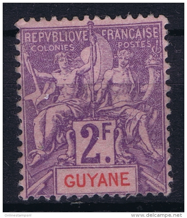 Guyane Yv  Nr   48 Not Used (*) SG - Neufs