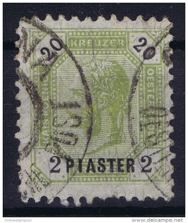 Austria: Levant Mi Nr 28 C  Perfo L 11   Obl./Gestempelt/used - Levante-Marken