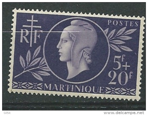 Martinique        Yvert N°   198 *-  Ava18924 - Neufs