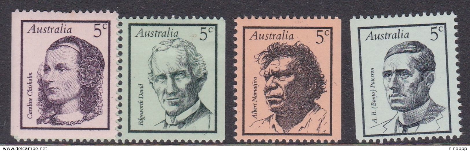 Australia ASC 468-471 1968 Famous Australians, Mint Never Hinged - Mint Stamps