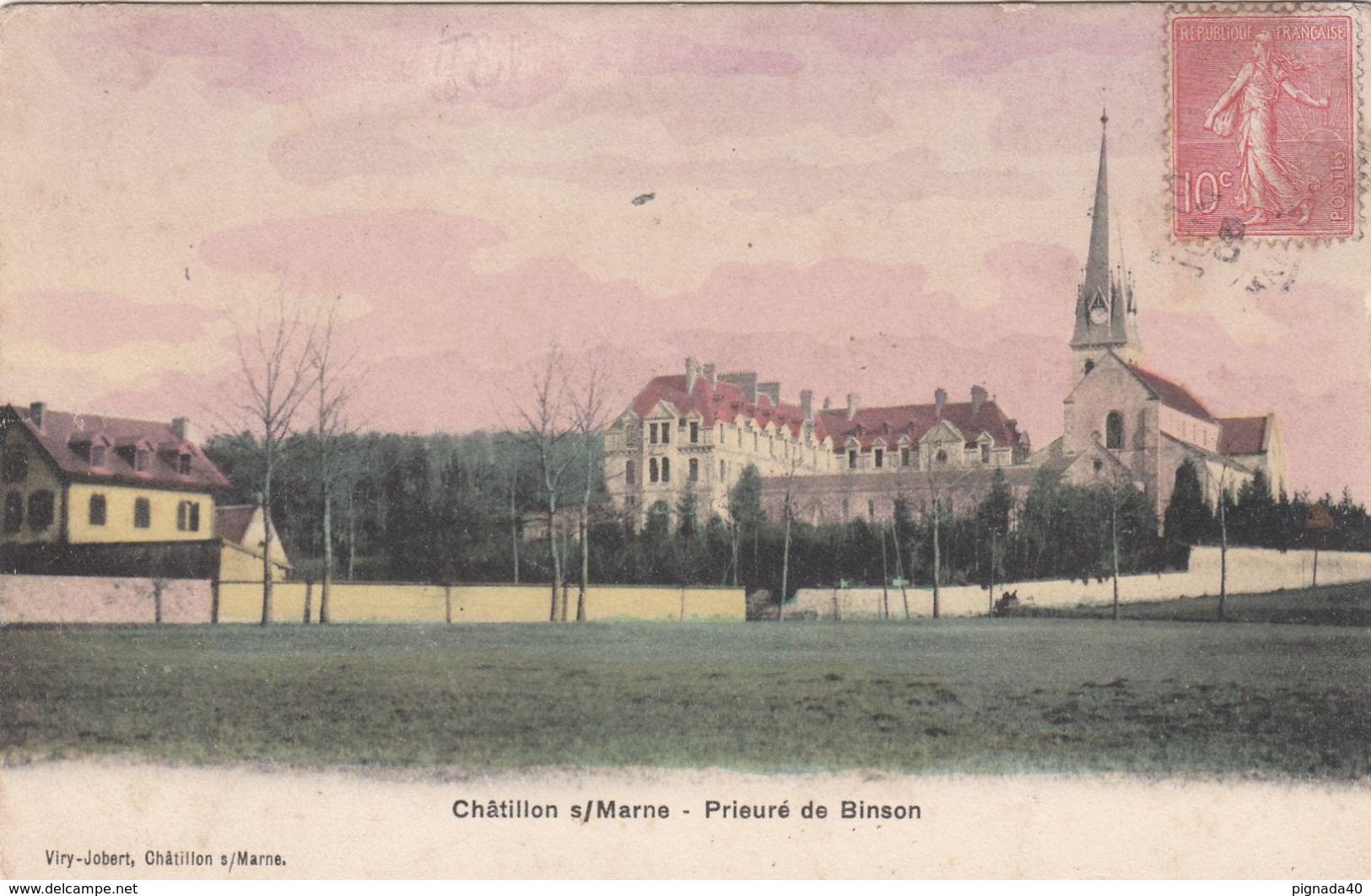 Cp , 51 , CHÂTILLON-sur-MARNE , Prieuré De Binson - Châtillon-sur-Marne