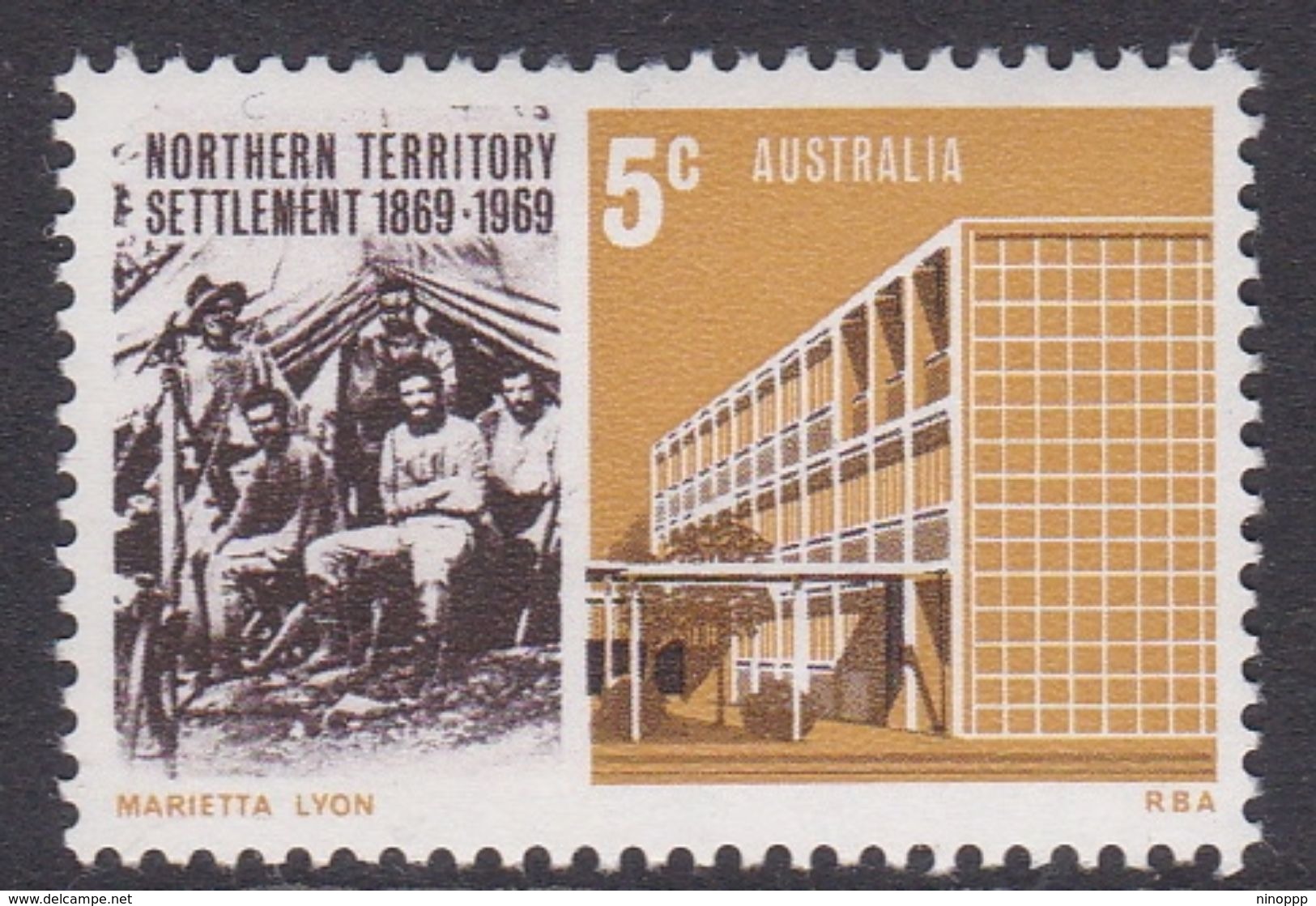 Australia ASC 473 1969 Northern Territory, Mint Never Hinged - Neufs