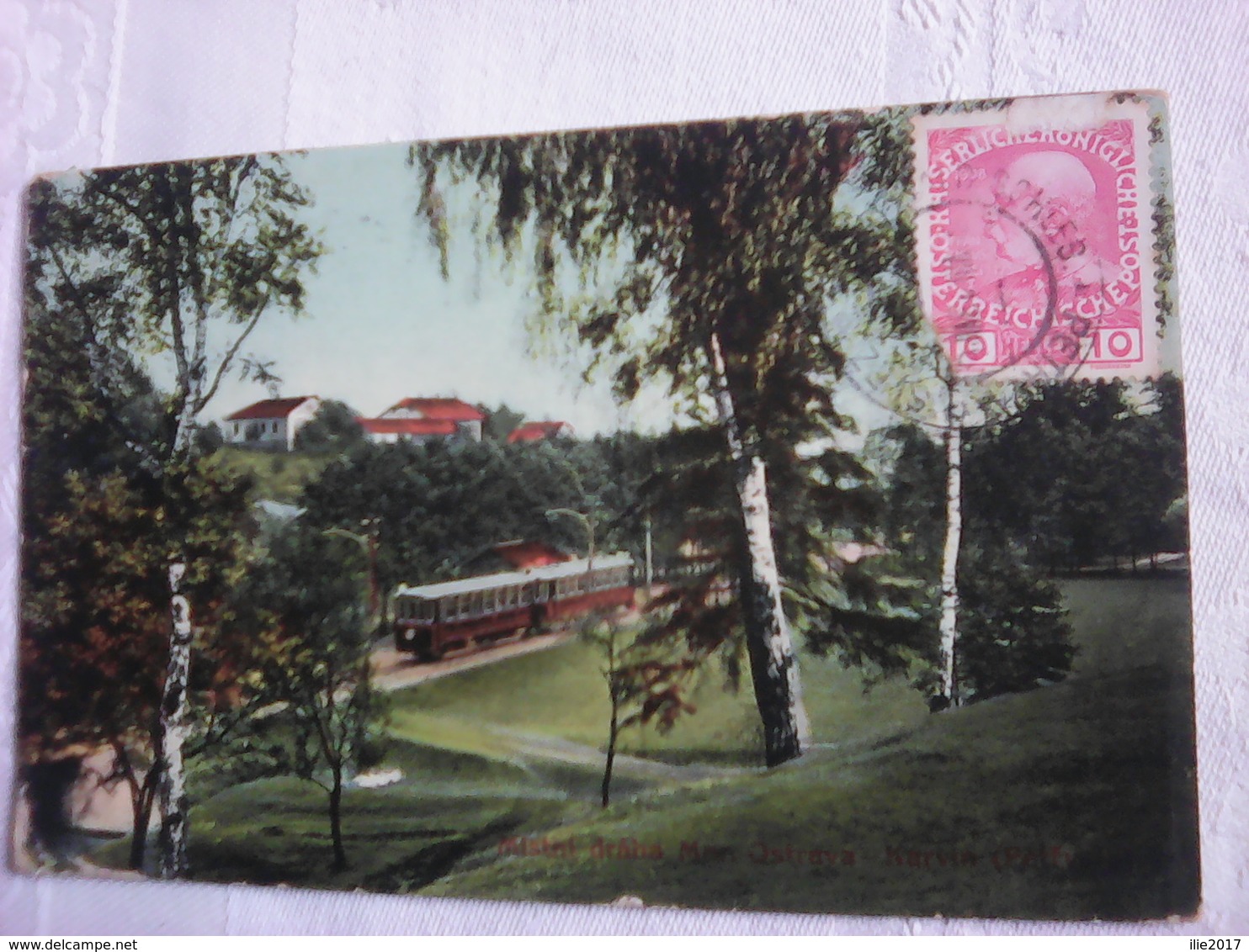 Used Postcard From Tchquie, Ostrava - Czech Republic