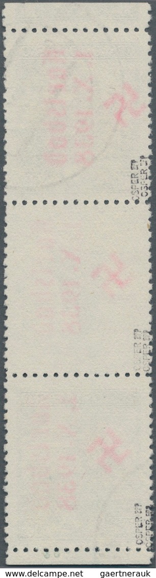 00066 Sudetenland - Karlsbad: Sonderausgabe "Briefmarkenausstellung In Kaschau (Ko?ice) 1938", Senkrechtes - Sudetenland