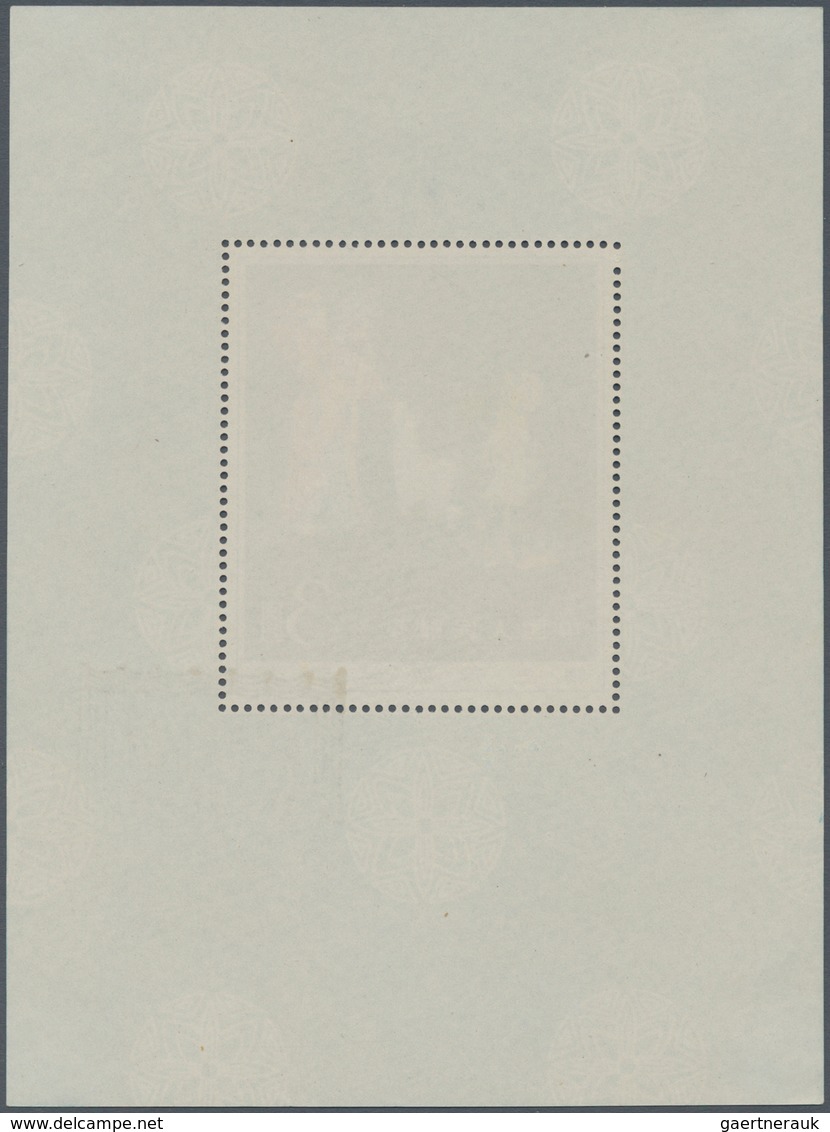00331 China - Volksrepublik: 1962, Mei Lan-fang Souvenir Sheet Canc. Official FD-postmark "Peking 1962 9-1 - Other & Unclassified