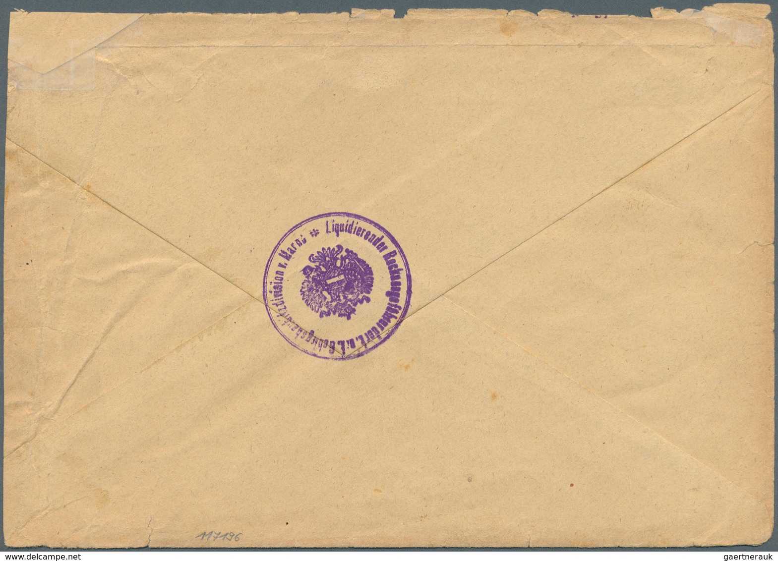 00341 Holyland: 1917, Registered Cover "Portofreie Dienstsache" From "JERUSALEM FELDPOST MIL.MISSION 24.9. - Palästina
