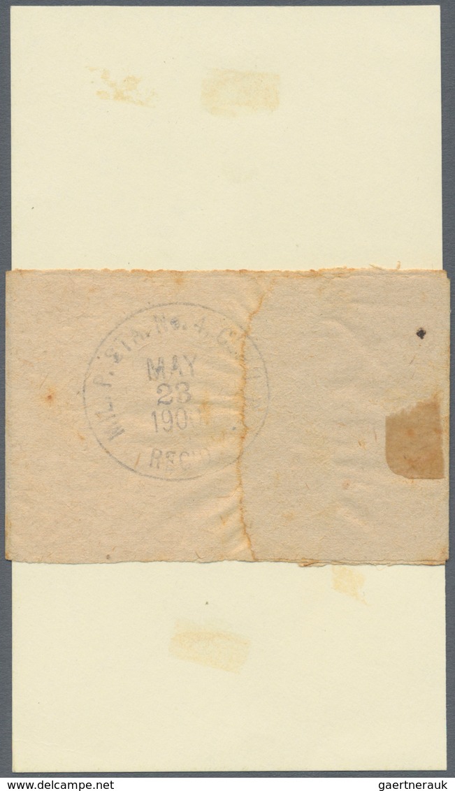 00417 Philippinen: 1900, Miliatry Administration Of The US Occupation: Fiscal Stamp "Recargo De Cedulas Pe - Filippine