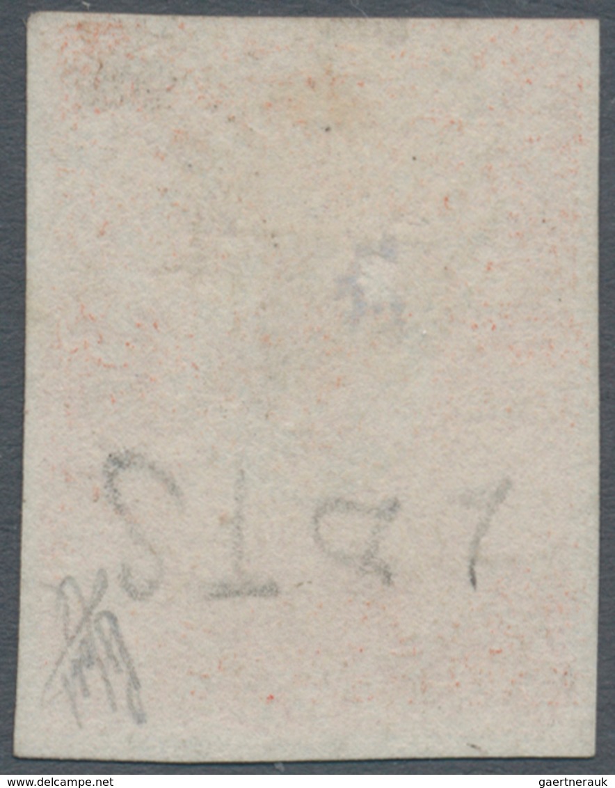 00505 Neufundland: 1857, 6½d. Scarlet-vermilion, Mainly Fesh Colour With Slight Oxidation, Close To Full M - 1857-1861