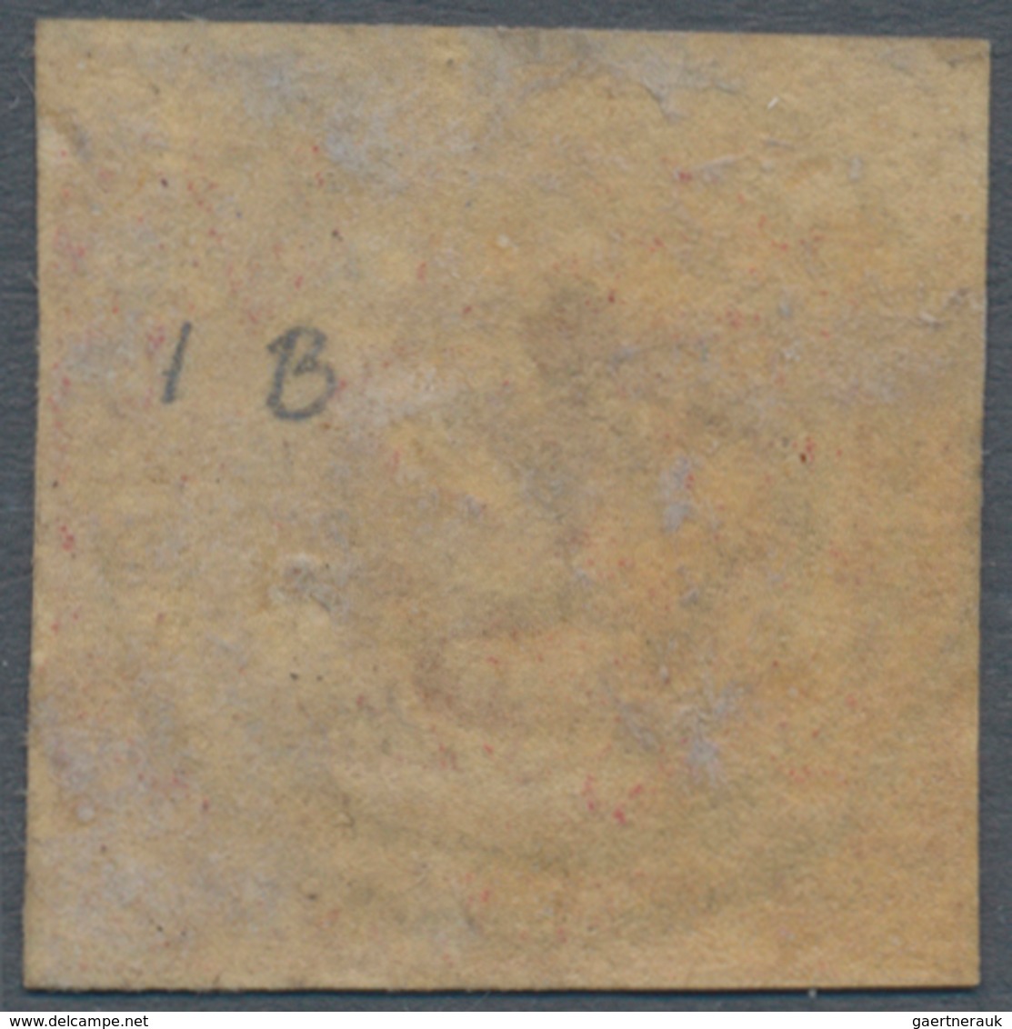 00507 Dänisch-Westindien: 1856 3c. Carmine-red, Square Issue, ORIGINALLY GUMMED IN COPENHAGEN (WHITE GUM), - Danimarca (Antille)