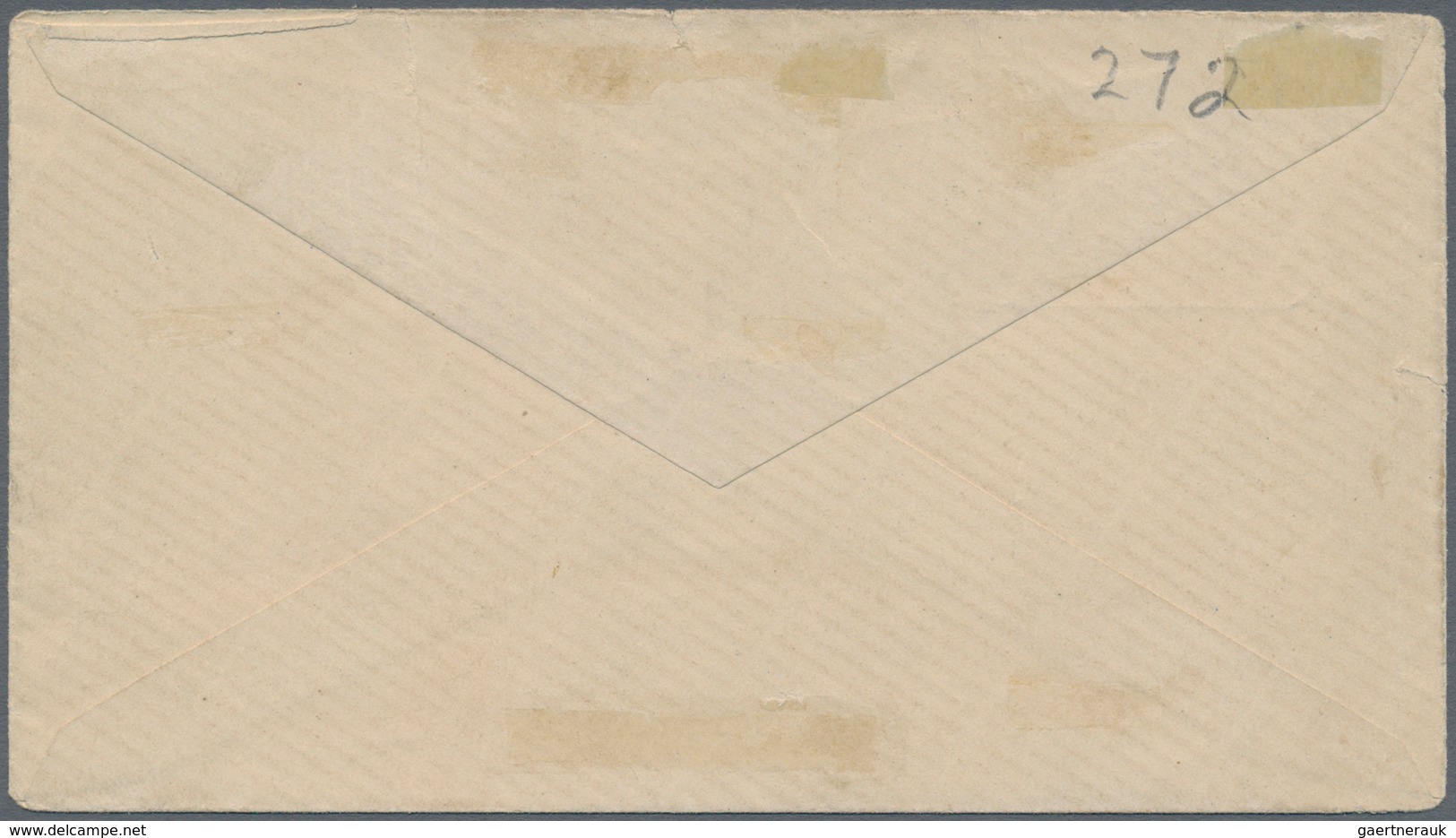 00559 Argentinien: 1878 'M. Belgrano' 16c. Green, Rouletted, BISECTED DIAGONALLY And USED ON COVER From La - Autres & Non Classés