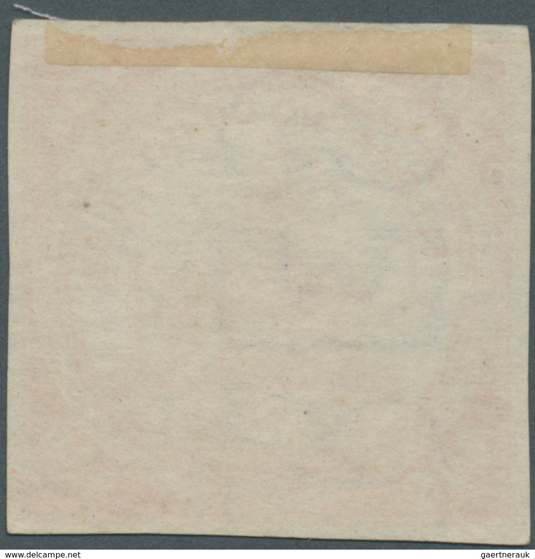 00587 Brasilien - Telegrafenmarken: 1873, 500r. Vermilion, Wm "Lacroix Freres", Fresh Colour, Full Margins - Telegrafo