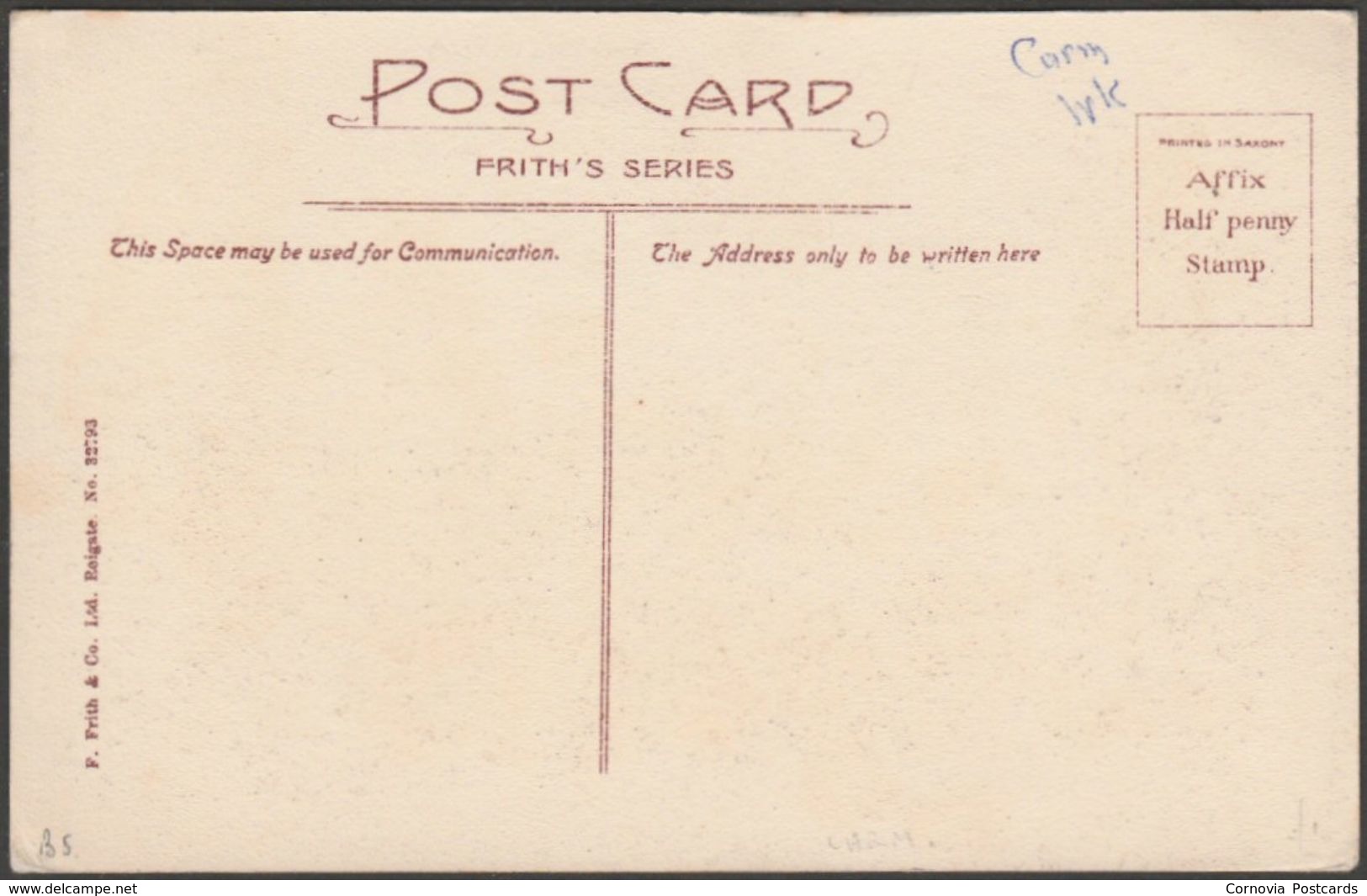 Llanstephan Beach, Carmarthenshire, C.1910 - Frith's Postcard - Carmarthenshire