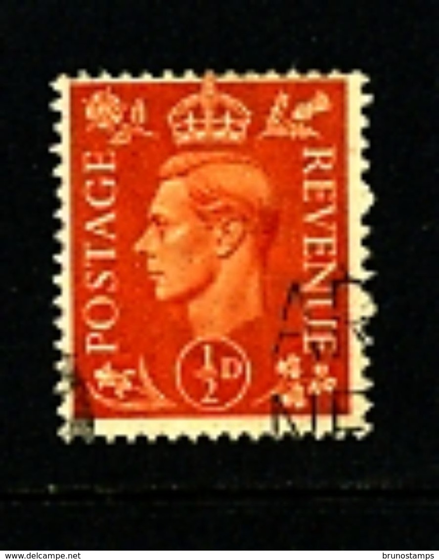 GREAT BRITAIN - 1951  KGVI  1/2d  COLOURS CHANGED  WMK INVERTED  FINE USED - Used Stamps