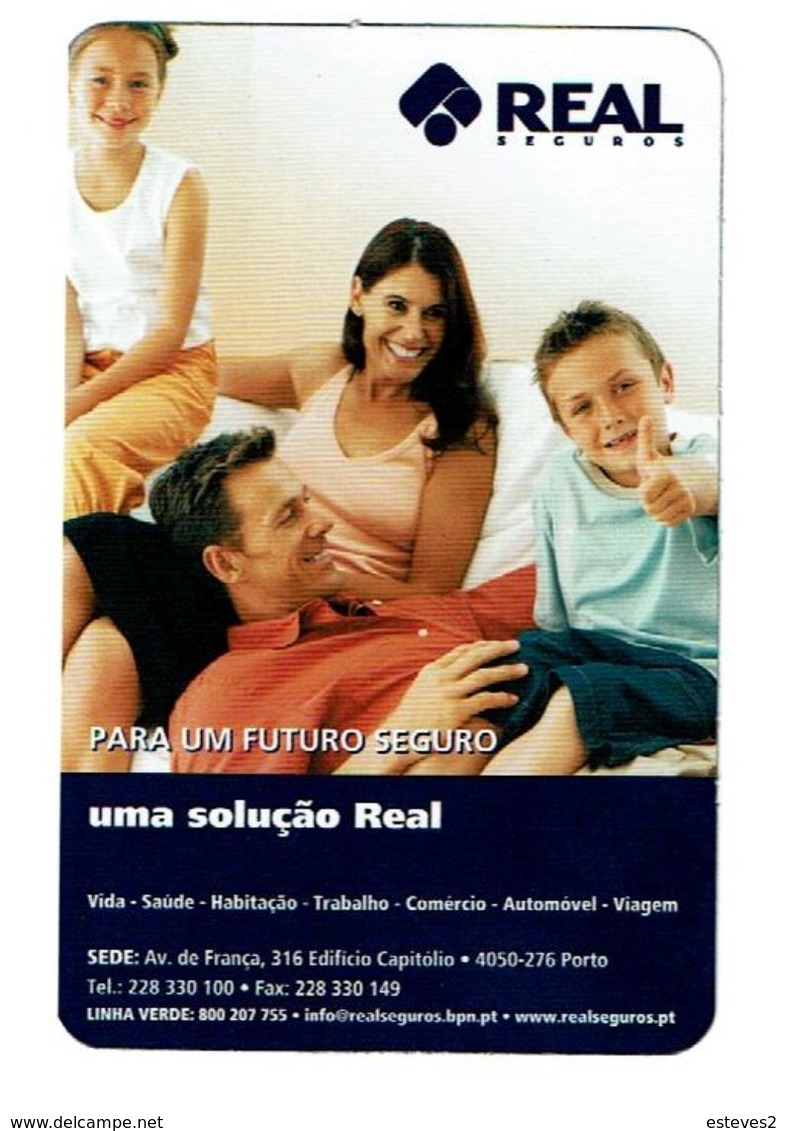 Portugal , REAL SEGUROS ,  2006 ,  Calendar , Calendrier , Insurance , Assurance , Seguros - Small : 2001-...